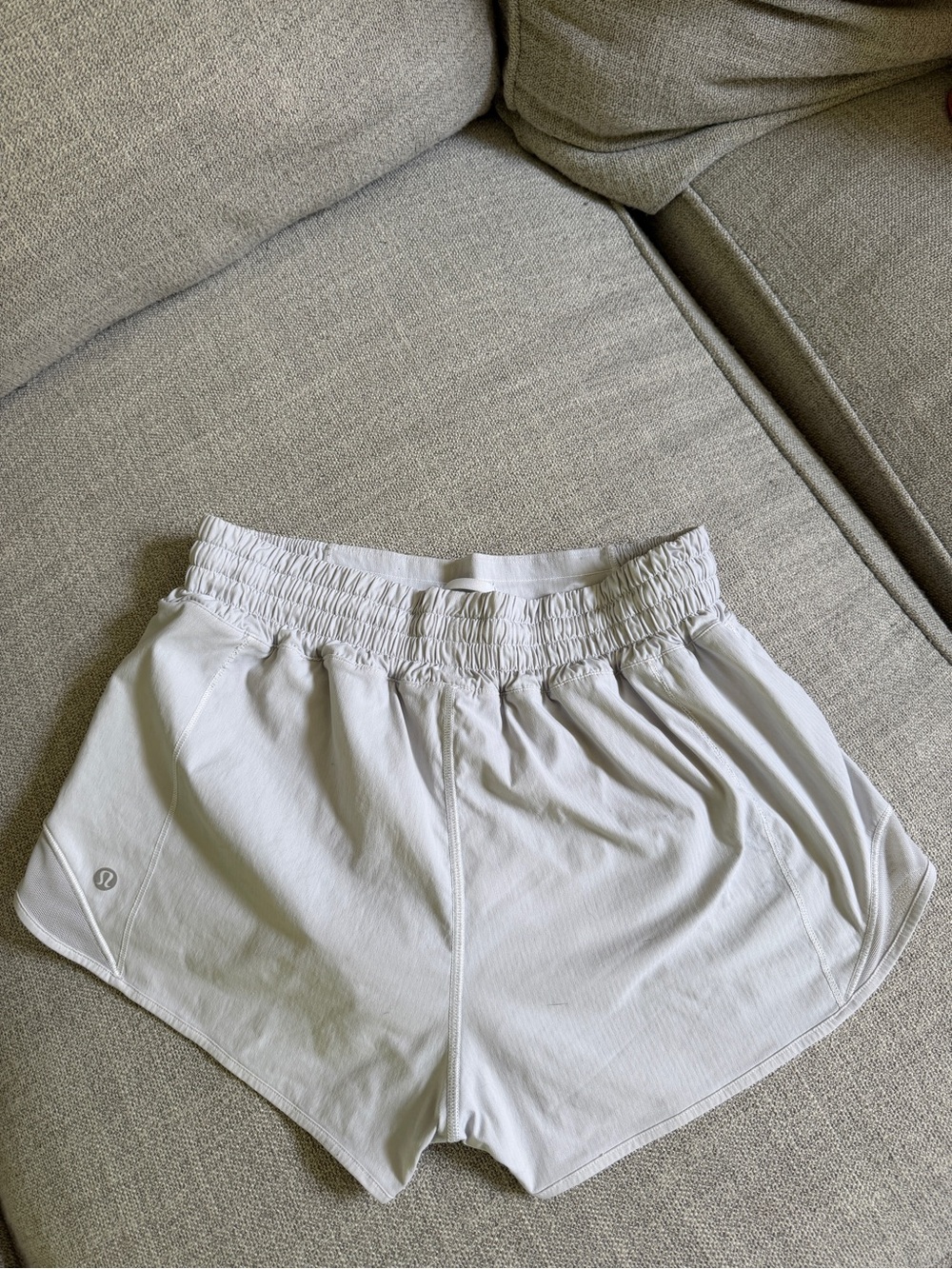 lululemon athletica Hotty Hot Grey Athletic Shorts